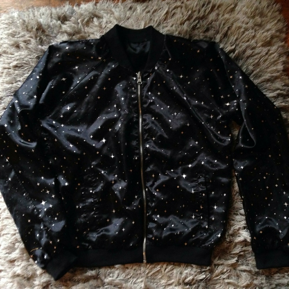 Silky bomber jacket ⭐